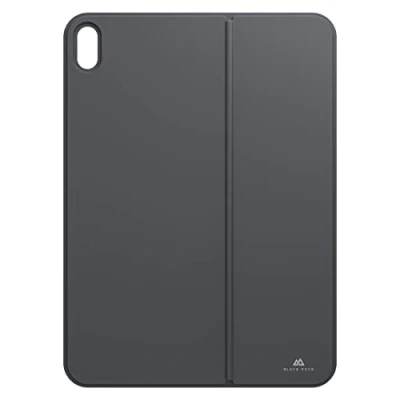 Image of Black Rock Kickstand Cover Case Suitable for Apple iPad 9th Generation 2021 10.2 Inch I Smart Case, Magnetic Tablet Protective (Black)