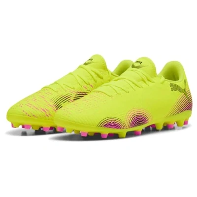 Image of Puma Future 8 PLAY MG Moulded stud football boots, Men&#039;s, Size: 080, Yellow/black shoes