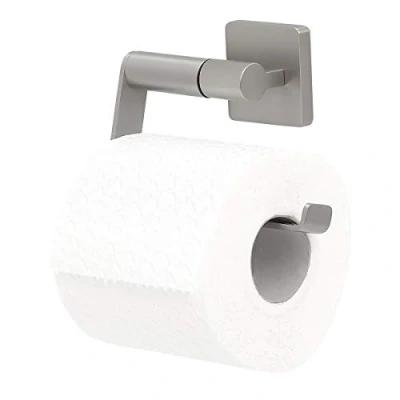 Image of Tiger Dock Toilet Roll Holder, Stainless Steel Brushed, 13.2 x 9 4 cm