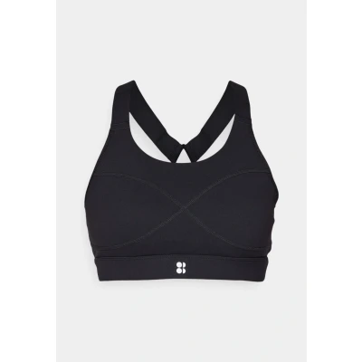Image of Sweaty Betty Power Medium support BRA sports bra, Women&#039;s, Size: XL, Black