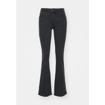 Image of Wrangler Women&#039;s Bootcut Jeans, Sultry Blackout, 27W x 30L
