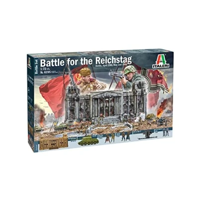 Image of Italeri ITA6195 Battle for the Reichstg 1945 Army Model kit, Multicolour