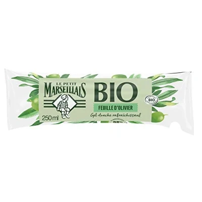 Image of Le Petit Marseillais Refreshing Shower Gel Olive Leaf Eco Refill Organic 250ml