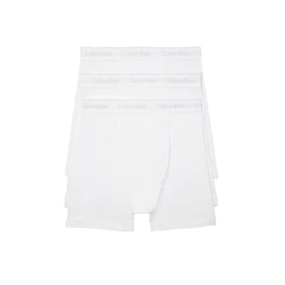Image of Calvin Klein Men&#039;s Cotton Classics 3 Pack Boxer Brief, White, XL (Pack of 3)