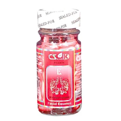 Image of 90pcs/box Vitamin E Capsules Face Serum Spot Facial Acne Removing Essence Anti Ageing Wrinkles Moisturizing Nutrition Whitening Brightening Freckle Care
