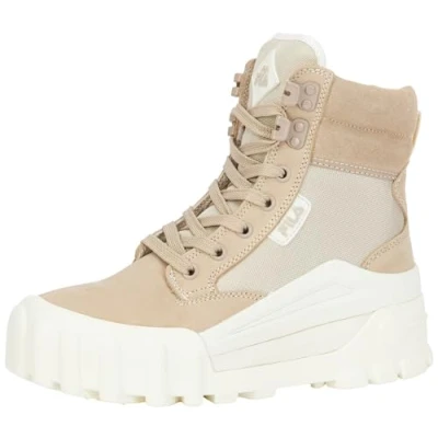 Image of FILA Women&#039;s GRUNGELUTION mid wmn Fashion Boot, Feather Gray Marshmallow, 5 UK