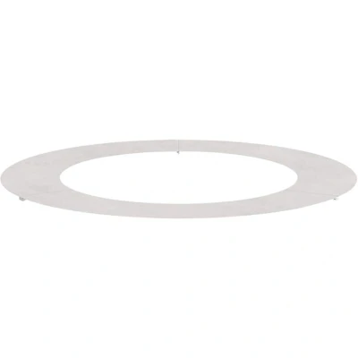 Image of vidaXL Stainless steel Planter Large Decorative Inlays