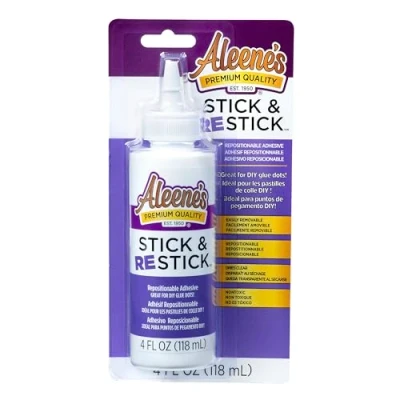 Image of Aleenes, Ilovetocreate Aleene&#039;s Stick &amp; Restick Glue, 118ml carded, 4OZ