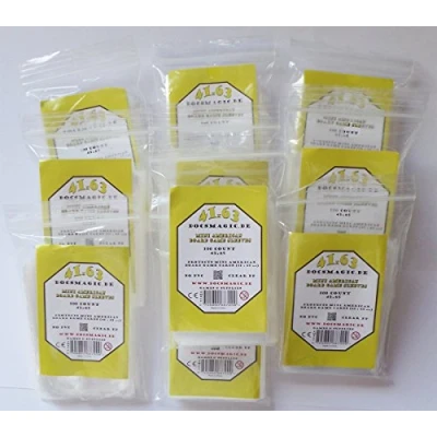 Image of Docsmagic.de 1.000 Mini American Board Game Sleeves 10 Packs 41 x 63 Small US 43 65