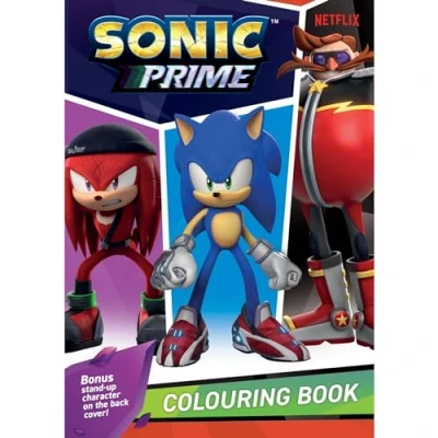 Image of ALLIGATOR 3604/SPCB Sonic Prime Colouring Book, Multicolor