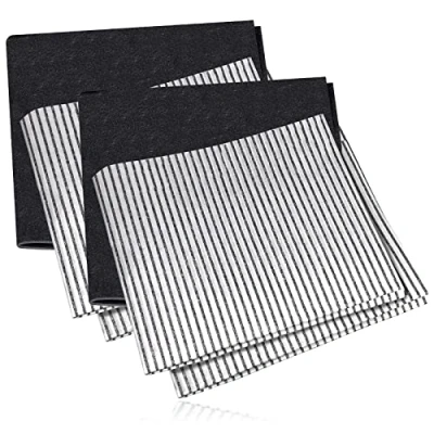 Image of SPARES2GO Cooker Hood Grease Filter Kit for Ignis Kitchen Extractor Fan Vent (4 x Grease, 2 Carbon Filters)