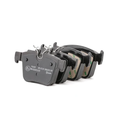 Image of 31400432, 31445621, 31445622, 31471265, 314712650 Brake pad set BREMBO P 86 029 prepared for wear indicator without accessories VOLVO: V60 II, XC90 II