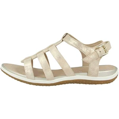 Image of Geox Womens Vega Sandals, Sand, 8 UK
