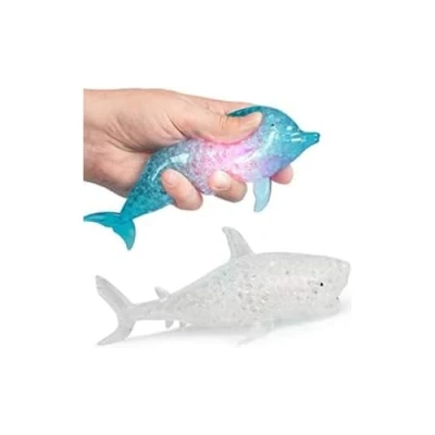 Image of Tobar FLASHING JELLYBALL OCEAN FRIENDS Magical Light Up Squeeze Toy