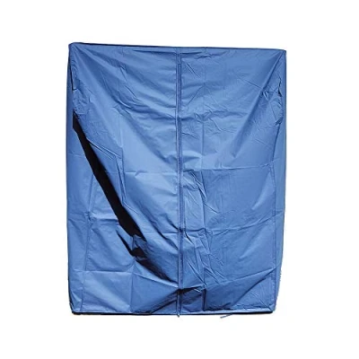 Image of Complete Retail Solution Ltd Quality Clear Garment rail cover Transparent Clothes 3ft 4ft 5ft 6ft (Blue(4ft wide x High))