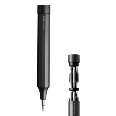 Image of HOTO Precision Screwdriver Set, 24 in 1 Multi Bit Screwdriver, Mini Hand Set with 12 Double End S2 Steel Bits, Ideal for Phone/Glasses/Watches/Laptop, Slate Grey
