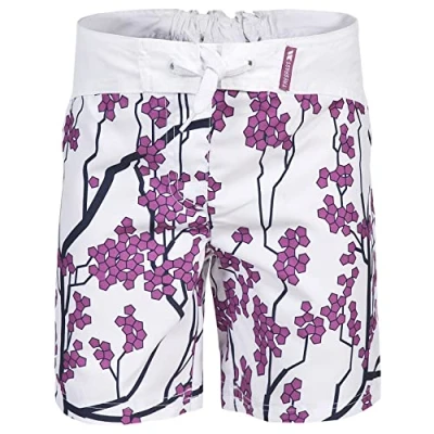 Image of Trespass Mabel, White, 5/6, Summer Shorts for Kids / Girls, Age 5 6, White