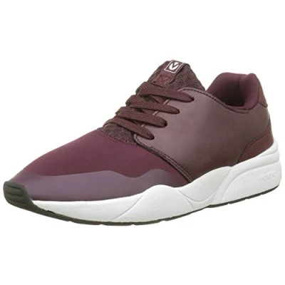 Image of Victoria Women&#039;s Neopreno Low Sneakers, Burdeos Red, 4 UK