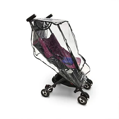 Image of SeedFuture Baby Pram Rain Cover for GB Pockit+ All Terrain, Stroller Accessories Pockit 3S 2S 3C Plus, Windproof and Waterproof Pushchair Raincoat