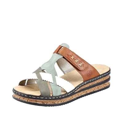 Image of Rieker Women&#039;s 62989 Mules, Bunt, 7.5 UK