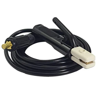 Image of RIVERWELD Arc Welding Electrode Holder Lead Cable 300A 35 50mm 3 Meter