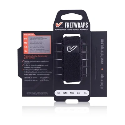Image of Gruv Gear FretWraps String Muter 1 Pack (Black, Small) (FW 1PK SM)
