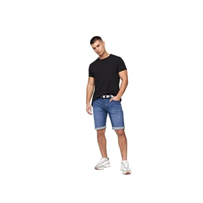 Image of Crosshatch Mens Casual Cargo Combat Shorts Cotton Summer Knee Length Pants(30W/REESTIER Dark)
