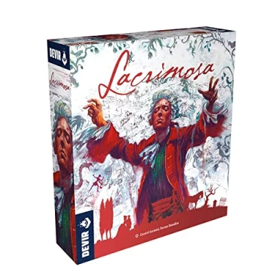 Image of Thames &amp; Kosmos Devir Lacrimosa, Hand Management and Deck Building Game, Family Games For Game Night, Strategy Board Adults Teens, 1 to 4 Players, Age 14+