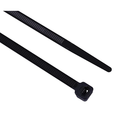 Image of Pro Power 203X3.6 mm BLK 100PK Cable Ties, Black, 203 x 3.6 mm, Pack of 100