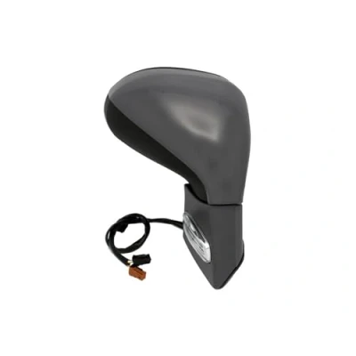 Image of 8153NF Wing mirror ALKAR 6140308 Right primed, partially primed Electric Heatable, with thermo sensor, Electronically foldable, Convex