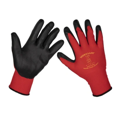 Image of Worksafe Flexi Grip Nitrile Palm Gloves (X Large) Pair