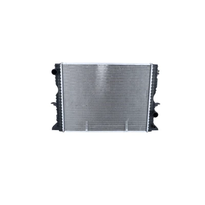 Image of PCC000670, PCC001020, PCC107480, PDK000100 Engine radiator NRF EASY FIT 509730 Aluminium 552mm 455mm 43mm with mounting parts Brazed cooling fins