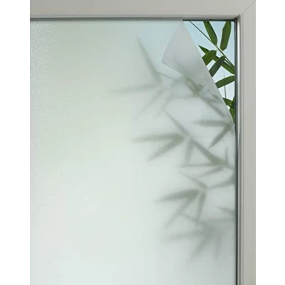 Image of GARDINIA Privacy 50 Static Window Film, Self Adhesive, Protection, Translucent, 67.5 x 150 cm, Semi Transparent