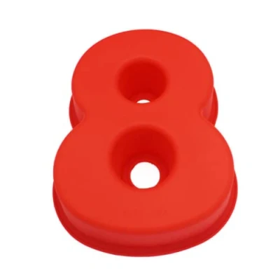 Image of ansu 10 Inch Number 0 9 Silicone Cake Mold Digital Non Stick Bakeware Mould Pan Decor (8)