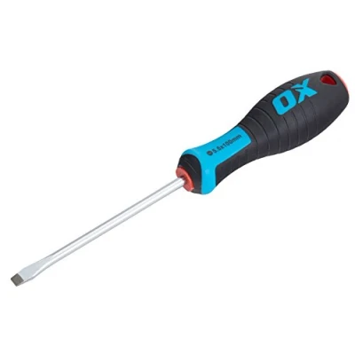 Image of OX Pro Slotted Flared Screwdriver 100x5.5mm