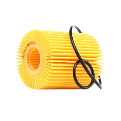 Image of 0415131060, 041520P010, 0415226010, 0415231020, 0415231030 Oil Filter BOSCH F 026 407 090 with gaskets/seals Insert TOYOTA: Avensis III Saloon