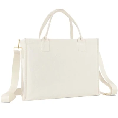 Image of ONEGenug Canvas Tote Bag，Large Shoulder Hobo Bags Crossbody bag Travel Handbag everything with Wide Strap