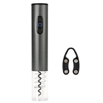 Image of Electric Corkscrew, Bi Komfort Bottle Opener, Automatic Wine Lite Set Package with Foil Cutter