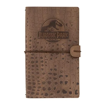 Image of Grupo Erik Jurassic Park Travel Journal PU Leather Notebook Diary Gifts Merchandise