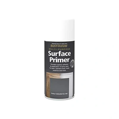 Image of Rust Oleum 150ml Surface Primer Spray Paint White