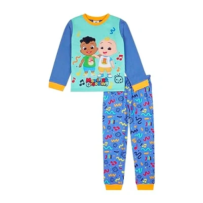 Image of CoComelon Boys Pyjamas, JJ and Cody Toddler Pjs, Ages 12 months to 4 Years Old (UK, Age, 3 Years, Regular) Green