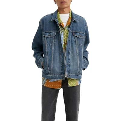 Image of Levi&#039;s THE trucker Jacket Denim jacket, Men&#039;s, Size: XXS, Terrace