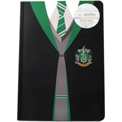 Image of Harry Potter A5 Soft Notebook Slytherin Uniform Merchandise Journal Merch