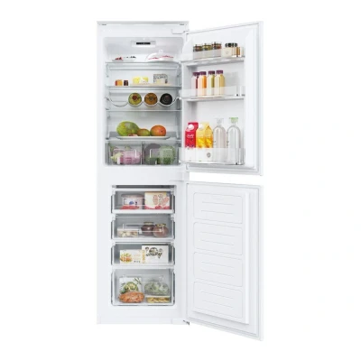 Image of HOOVER HOB50S518EK Integrated 50/50 Fridge Freezer Sliding Hinge, White