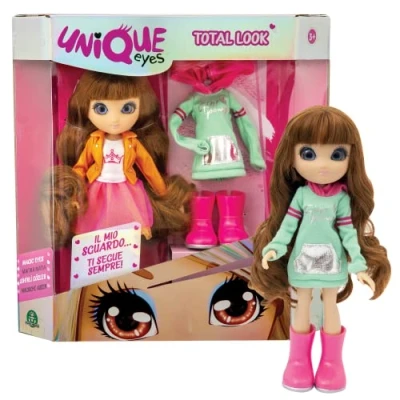 Image of Unique Eyes Total Look Doll Sophia Toy Dolls with Lifelike eyes, for girls aged 3 and above