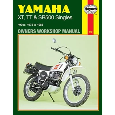 Image of Yamaha XT, TT &amp; SR500 Singles (75 83) Haynes Repair Manual