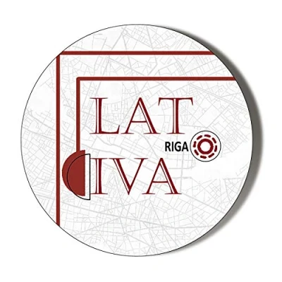 Image of Gift Insanity LATVIA RIGA Medium 45mm BADGE