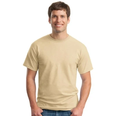 Image of Gildan Mens Ultra Cotton Short Sleeve T Shirt (S) (Tan)
