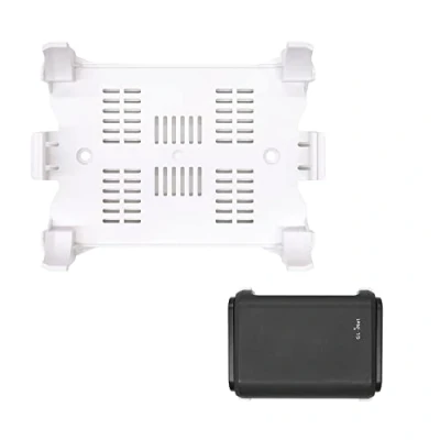 Image of GL.iNet WiFi Router Holder Wall Mount with Screws, Compatible GL A1300 (Slate Plus), SFT1200 (Opal), MT1300 (Beryl) Router, Networking Device Bracket, Easy to Install (White)…