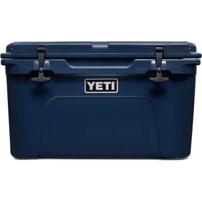 Image of YETI Tundra 45 Cool Box, Insulated Hard Cooler, Navy